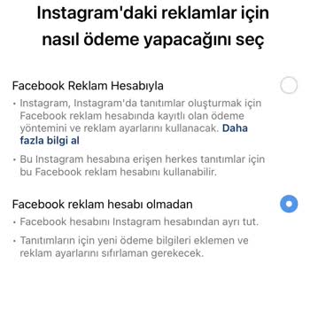 Instagram Facebook Bağlantı Sorunu