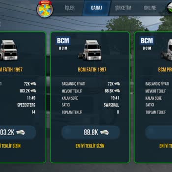 Truck Simulator Ultimate 2. El Pazarından Teklif Verdiğim Tırın Gitmesi Ve Param Geri Gelmedi