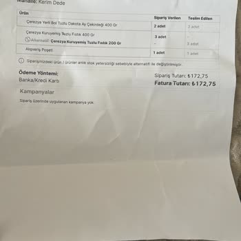 A101 Bozuk Fıstık Satıyor İade Almıyor.