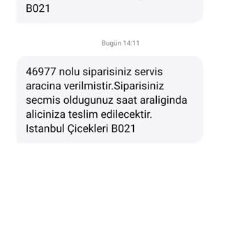 İstanbul Çiçekleri Sipariş Elime Ulaşmadı