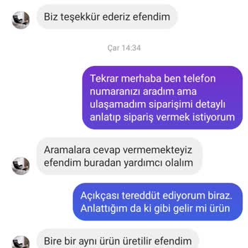 Masterskaya Wood (masterskya.wood) Müşteri Memnuniyetsizliği: Sipariş Problemi