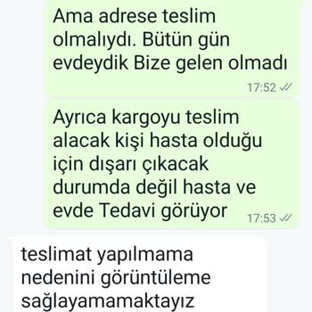 PTT Kargo Adrese Teslim Kargoyu Gidip Kendimizin Almamızı İstiyor