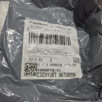 Sürat Kargo Teslimat Görevlisinin Terbiyesizliği