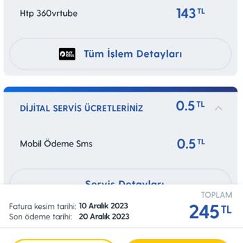 Turkcell Bilgim Dahilinde Olmadan Kesinti Yapıyor ("htp 360vrtube")