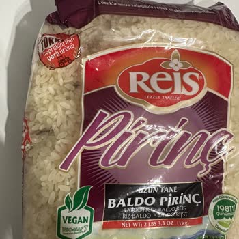 Reis Gıda Reis Baldo Pirinç Güvelendi!