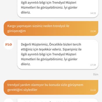 FLO Mağazası Kargo Yapmaması
