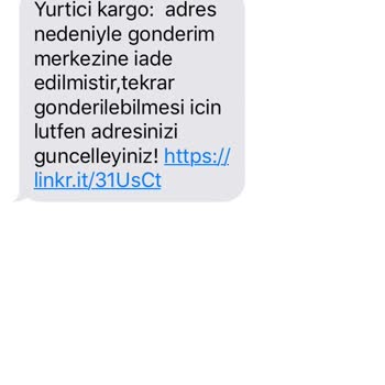 +220 Numarasıyla Gönderilen Sahte Kargo Mesajları