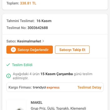Trendyol İadem Sistemde Görünmüyor! Dolayısıyla İadem Yapılmıyor