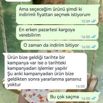 By Aybuke Ürün İade Talebi