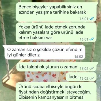 By Aybuke Ürün İade Talebi