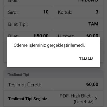 Passolig Kartımda Para Olduğu Halde Bilet Alamıyorum