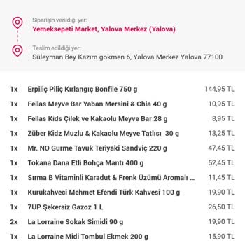 Yemeksepeti Taze Olmayan Tavuk Hayal Kırıklığı
