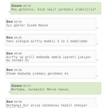 Tefal Yeni Air Fryer'da İşaretler Ve Çözümsüzlük