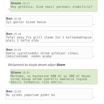 Tefal Yeni Air Fryer'da İşaretler Ve Çözümsüzlük