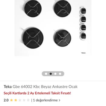 Teka Ocak Ve Davlumbaz