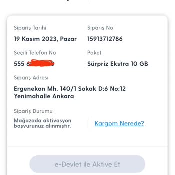 Turkcell Yeni Hattımı Aktifleştirmedi