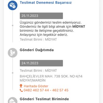 MNG Kargo Kargomu Getirmemekte Israr Ediyor