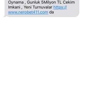 Nerobet Farklı Numaralardan Mesaj Gönderiyor