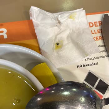 HD İskender'de Böcekli Çorba Hayal Kırıklığı!