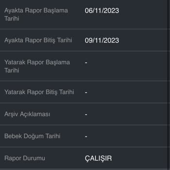 SGK İstirahat Rapor Ödemesi