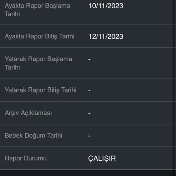 SGK İstirahat Rapor Ödemesi