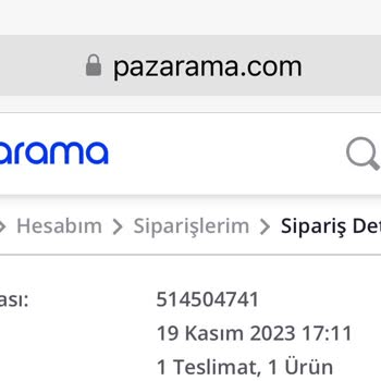 Pazarama Sitesinden Almış Olduğum Apple 20W Orijinal Olmayan Adaptör