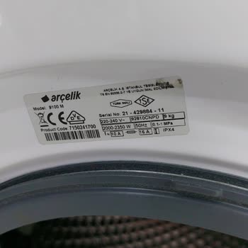 Arçelik 9100M Çamaşırlarda Tozlanma Şikayeti