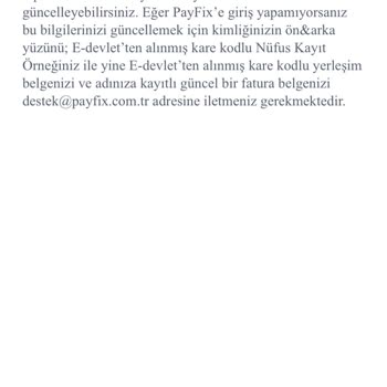 PayFix E Postamın Şifresini Unuttum Ama Eski Numara Kayıt Oldu İçin Yapmadın