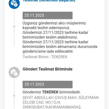 MNG Kargo Kargomu Adresime Getirmiyor Mağdur Ediyor