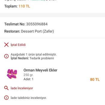 Trendyol Yemek Siparişleri Keyfi İptal, Para Toplama