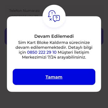 Burganbank Onmobil Sim Kart Bloke Kaldırma Mesaj Gelmiyor Acil Yardım