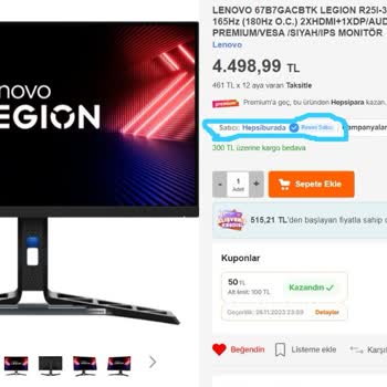 Hepsiburada Sepetteki Fiyatlarda İndirim Uygulamıyor