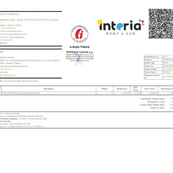 interia Araç Kiralama Hayal Kırıklığı