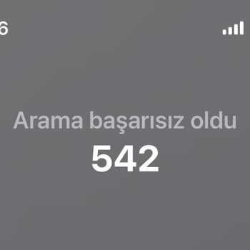 Vodafone Arama Başarısız Ve İnternet Yavaşlığı Problemi