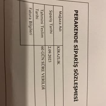 İşbir Yatak 80 Gündür Teslimat Yapılmadı Bayinin Sorumsuzluğu