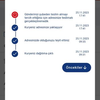Aras Kargo / K. Maraş Zübeyde Hanım Şubesi Teslim Edilmeyen Kargo