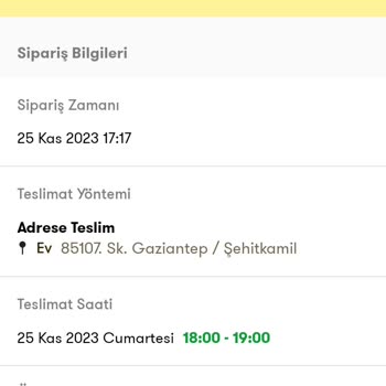 Cepte Şok'ta Geciken Sipariş Hayal Kırıklığı