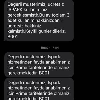 Türk Telekom Prime Özellikli Tarifemi Kendi Kendine İptal Etmiş
