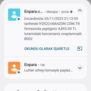 Amazon'da Beklenmedik Ödeme Sorunu