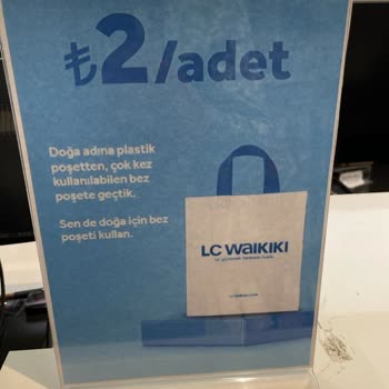 LCW Haksız Poşet Ücretlendirmesi