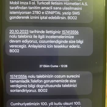 Turkcell Hatimin Açılmasını İstiyorum