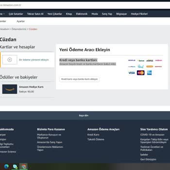 Amazon Troy Kart Kullanılamaması. Troy Kart Kullanımı