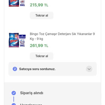Hepsiburada 473 424 467 Numaralı Sipariş