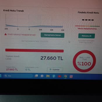 Findeks Raporunuz Hesaplanamadı Hatası