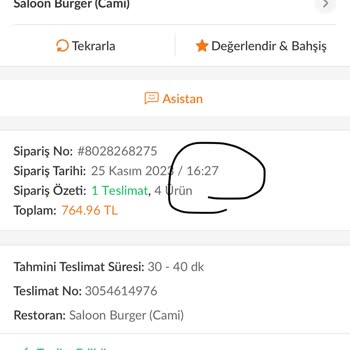 Trendyol Yemek Siparişimde Mağdur Edildim