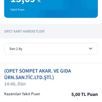 Aygaz 100 Puan Yüklenmedi