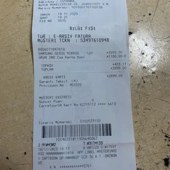 Carrefour SA Ürün Teslimi Yapmıyor