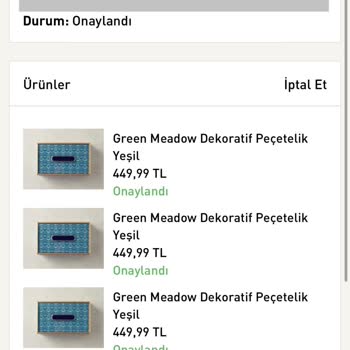 English Home Siparişim Bir Türlü Kargoya Verilemedi