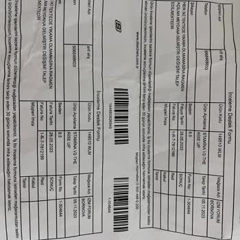 Skechers Ürünü Kalitesizliği İade Değişim Yapmaması