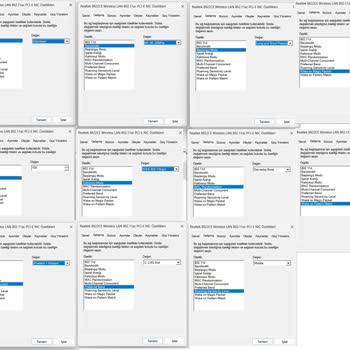 Lenovo Bilgisayar Laptop Wi-Fi Sorunu.